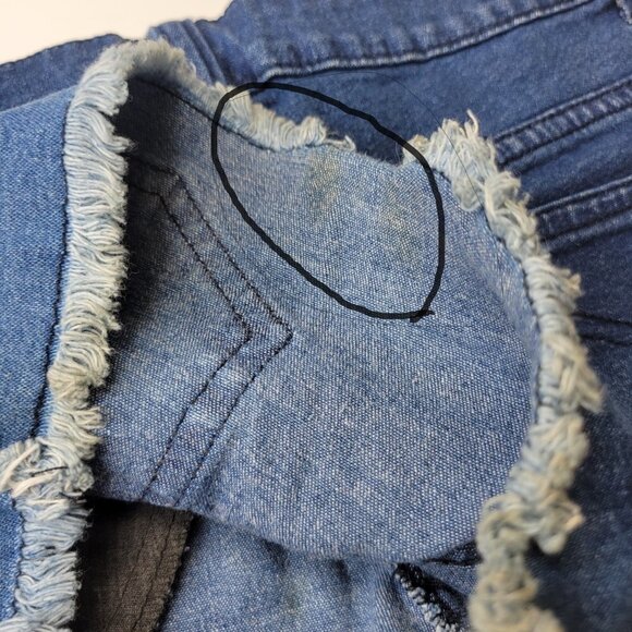 COTTON Stretchy Sexy Denim Shorts Size S or Size M - Picture 15 of 15